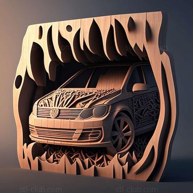 3D модель Volkswagen Touran (STL)